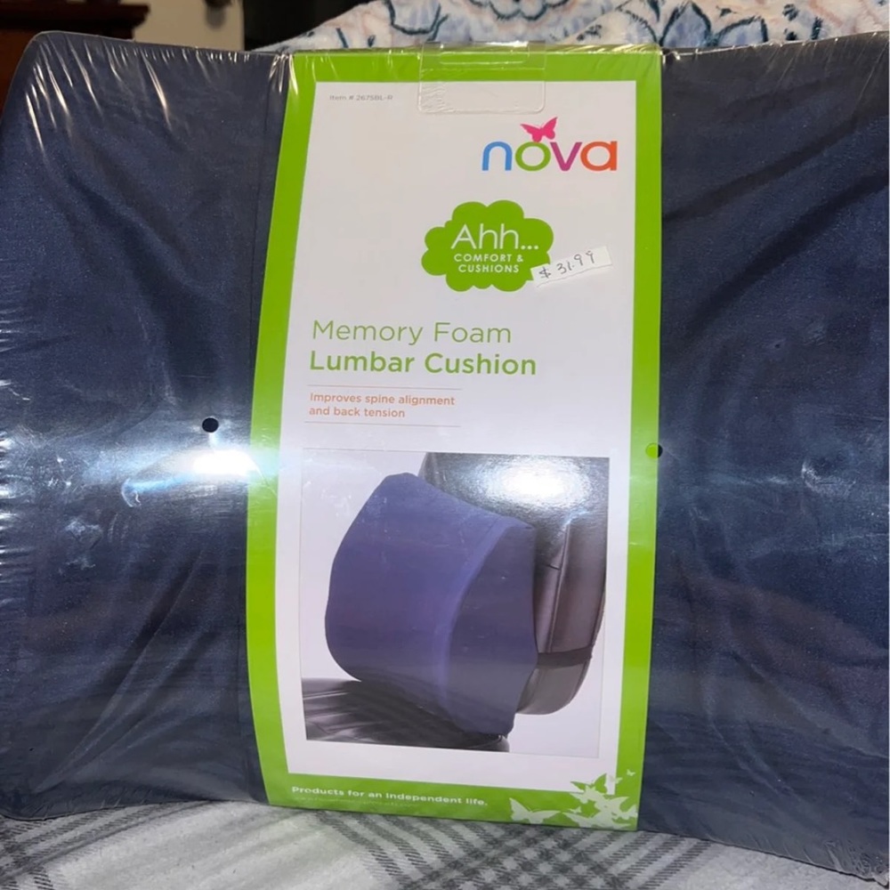 NOVA memory foam lumbar cushion
